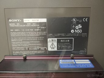 20" CRT Sony Trinitron SSM 20L1 - 7