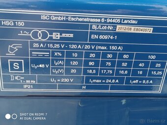 Prodám NEPOUŽITOU co2 svářečku HERKULES HSG 150. - 7