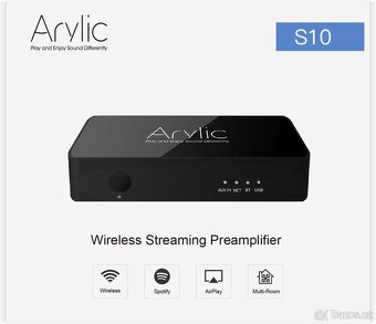 Arylic S10+WiFi & Bluetooth 5.0 předzesilovač - 7