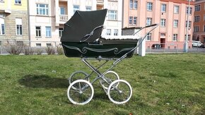 Retro houpací krásný kočárek Silver Cross a další - 7