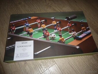 Stolní fotbálek 51 × 50 × 10 cm hnědý - 7