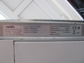 MYČKA NÁDOBÍ MORA - 13SAD - A+++ - 13AD - 7