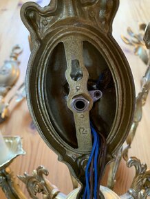 Historická mosazná svítidla - 7