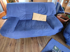 Sedací souprava modrá - 7