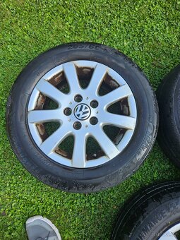 4 litinové disky 205/60 r15 VW - 7