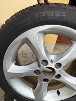 Alu sada bmw 5x120 zimní pneu 205/50 r17 - 7