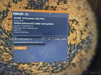 Prodám MSI GeForce RTX 3080 Ti SUPRIM X 12G - 7