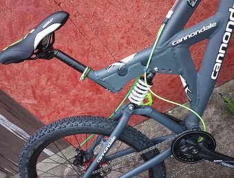 ☢️ Cannondale, celoodpružené MTB, TOP stav - 7