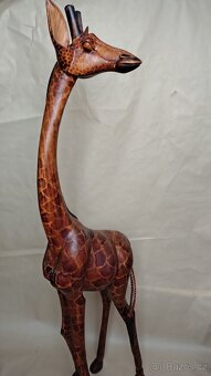 Žirafa dřevěná 155 cm - 7