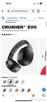 Zánovní sluchátka Skullcandy Crusher EVO X BURTON - 7
