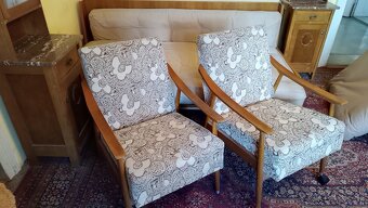 Retro rozkládací gauče a křesla - 70. léta - 7