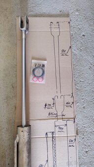 Štípač dříví Woodstar LV 80 / Scheppach HL 800 (8 tun), píst - 7