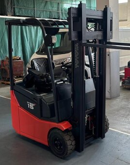 Elektrický 3 kolový vysokozdvižný vozík Toyota 7FBEST15 - 7