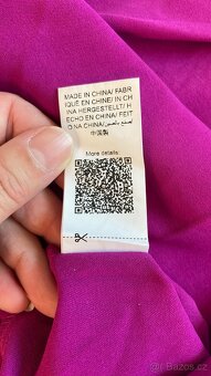 Krásná dámská fialová halenka Shein vel.L - 7