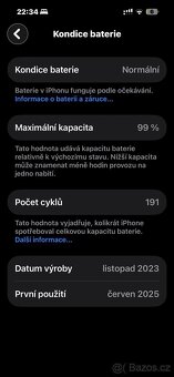 TOP iPhone 15 Pro Max 256GB Blue Titanium - 7