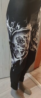 Emo punk legíny S - 7