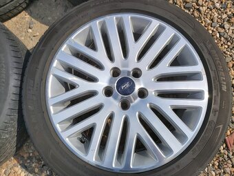 Sada 17" ALU disků Ford  5x108 + letní pneu Michelin - 7