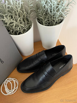 Černé kožené mokasíny loafers Vagabond, vel. 39 - 7