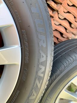 Alu kola 5x108 r16 Volvo(Ford…)+ letní pneu. - 7