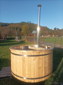 Koupací sud Marivox 1,8m, koupací káď, HOT TUB, skladem - 7