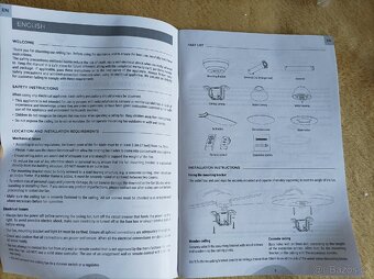 Stropní ventilátor IKOSH s dálkovým ovládáním - 7