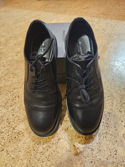 Boty VAGABOND Kenova dámské černé polobotky - 7