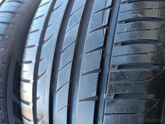 MERCEDES -7,5JX16 ET41, ORIGINÁLNÍ ALU KOLA S PNEU 215/55/16 - 7