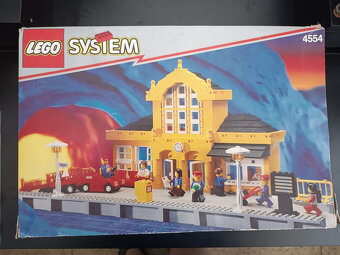 LEGO Train 9V 4554 Metro Station +návod +box - 7