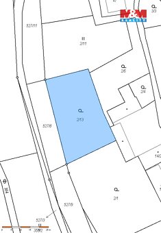 Prodej pozemku, 1603 m², Hrazany - 7