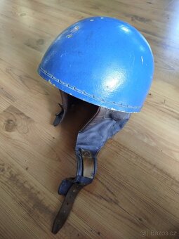 Stará dobová helma přilba kokos na veterán - 7