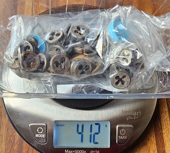 Sada HSS vrtáků, NAREX závitníků, oček s vratidly, fréz165ks - 7