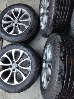 ALUkola 5x114mm pneu 215/60 R17 ContinentalQ6 - 7