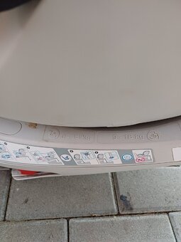 Autosedačka B. Römer 0–18 kg – zebra, stabilní 360°základna - 7