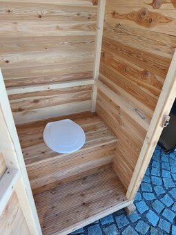 Venkovní WC, kadibudka nová - 7