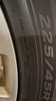 Zimní pneu zanovni Laufen 225/45R17 + alu kola Opel - 7