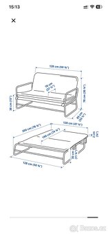 Rozkládací pohovka IKEA - 7