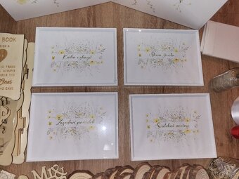 Kompletní svatební výzdoba, kytice luční kvítí, slavobrána - 7