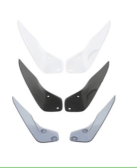 Plexi deflektory černé BMW R1200GSA (1250 GSA) - 7