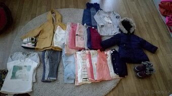 Set obleceni holcicka cca 3m - 24m - 7