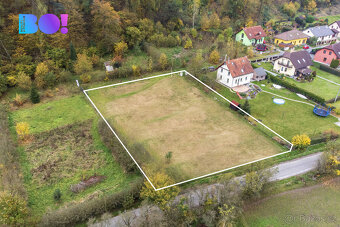 Prodej stavebního pozemku 1 389 m², obec Nižbor - 7