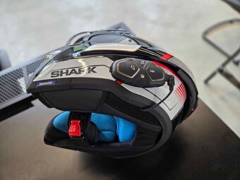 Moto Helma Shark Evo-One Astor + Interphone Active - 7