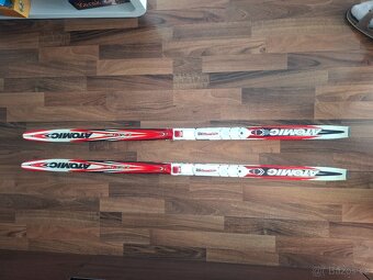 Dětské běžky 130 cm + boty 35 + hůlky - 7