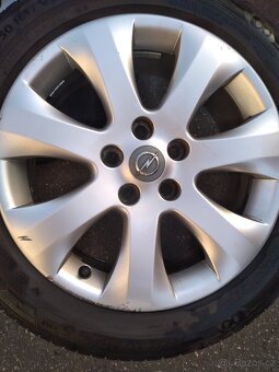OPEL elektrony s letním obutím Bravuris 225/50 R17 4ks - 7