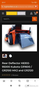 Kubota GR 1600 DEFLEKTOR - 7