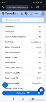 Vysokotlaké čerpadlo Calpeda - 7