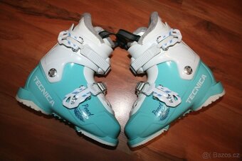 nové detské lyže Fischer 90 cm , lyžiarky Nordica - 7