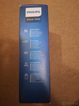 Pánský holící strojek zn. PHILIPS S3233/52 Series 3000 - 7