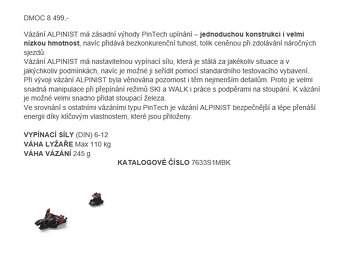 skialpové lyže Blizzard , skialp - 7