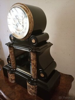 Stolní mramorové hodiny - 7