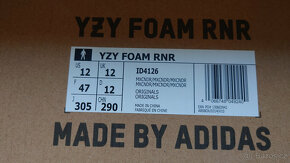 boty adidas Yeezy Foam RNR MX Cinder vel US12 EU47 - 7